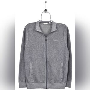 NEW Calvin Klein Charcoal Zip-Up Jacket, Size XL